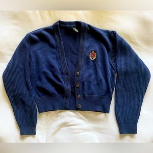 Navy Blue Cardigan